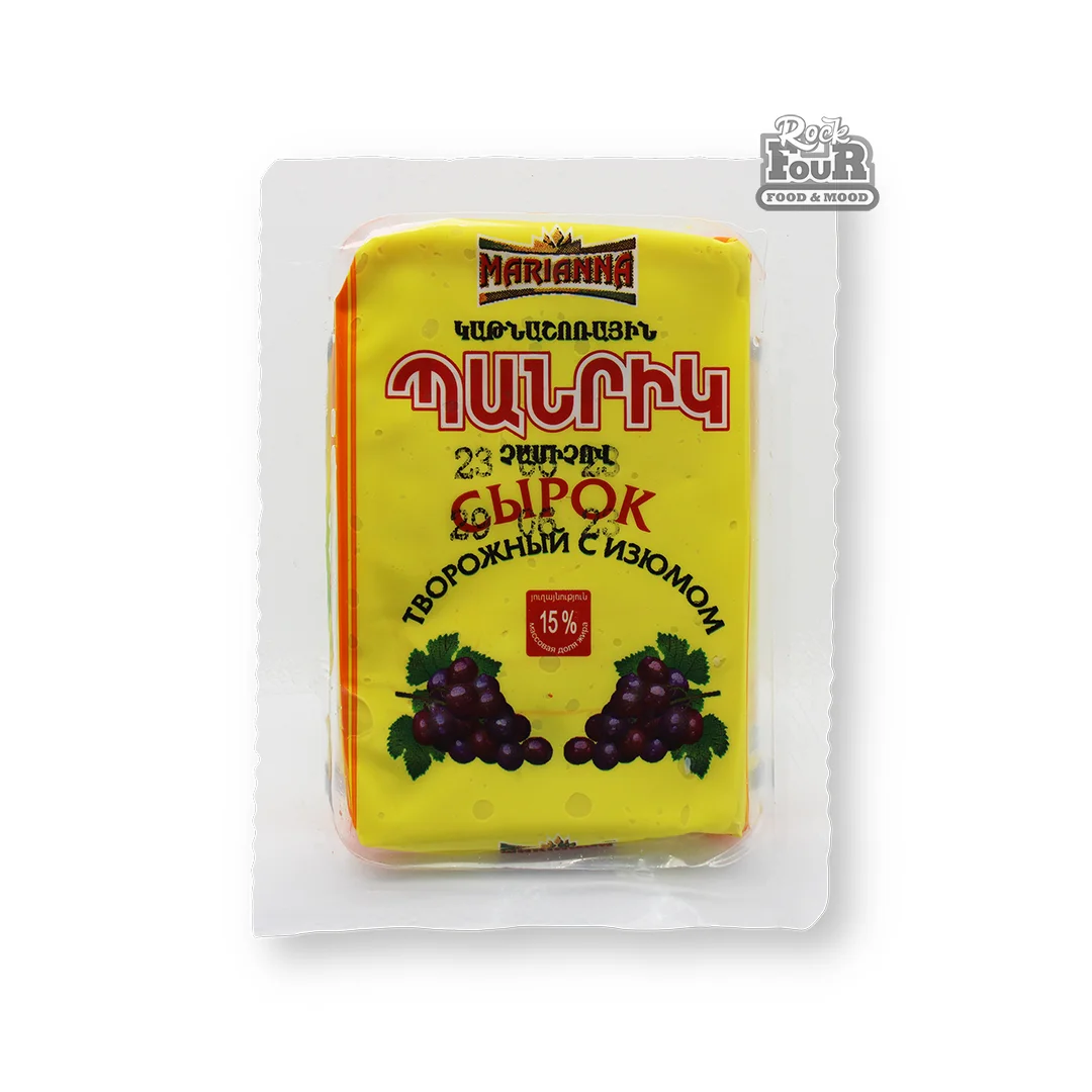 Curd cheese with raisins "Marianna" 90g